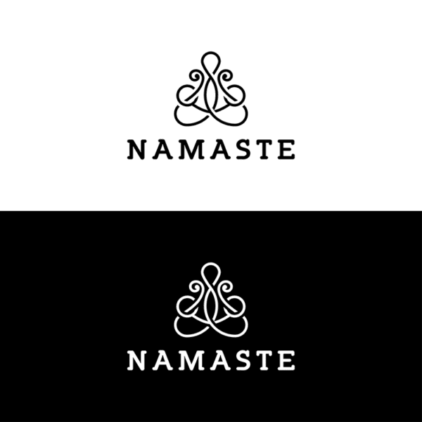 premade yoa logo design template