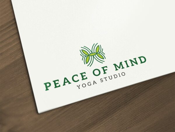 premade yoga logo