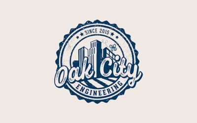 Oak City Engineering Logo Design