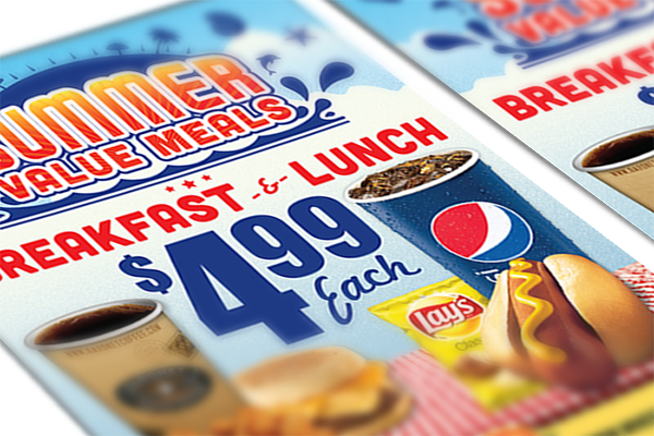Wheels Breakfast & Lunch Food Promotion Design