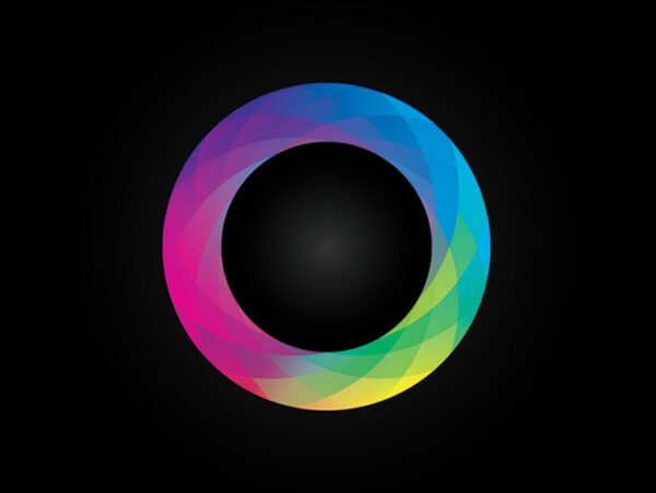 rainbow prism logo